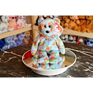 TY Beanie Baby - Cinta the Bear (Asia-Pacific Exclusive) | MWMT | Vintage | Rare